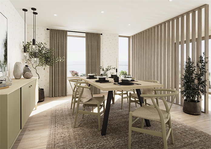 Carron, Woven Jute - Made to Measure Curtains - Image 7